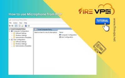 How to use Microphone from RDP