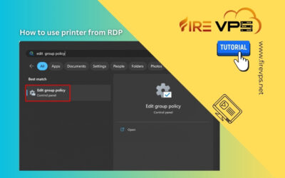 How to use printer from RDP