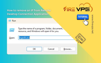 How to remove an IP from Remote Desktop Connection Application