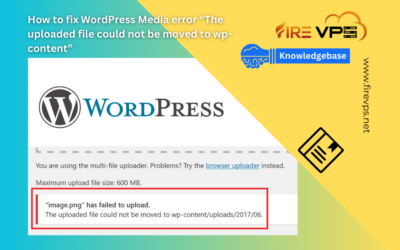 How to fix WordPress Media error “The uploaded file could not be moved to wp-content/2025/10”