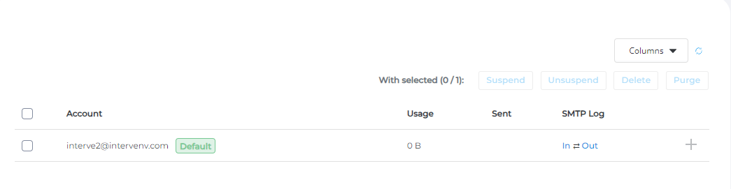 Log in to Control Panel