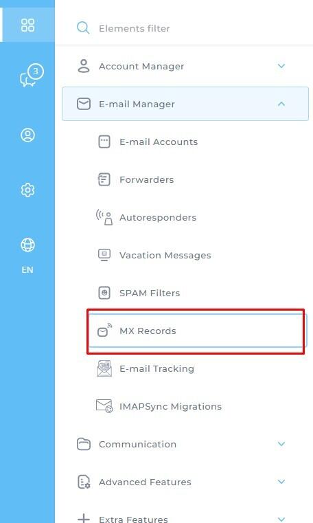 Log in to Control Panel