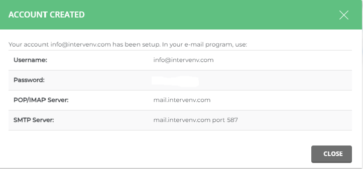 Log in to Control Panel