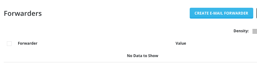 Create Email Forwarder