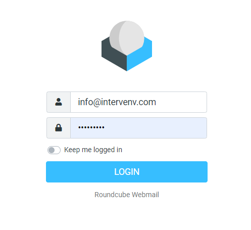Log in to Control Panel